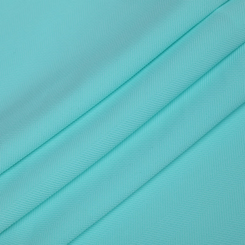 APJ1017 Warp Knitted Jacquard Easy Real Gold Polo Shirt Fabric Elastik