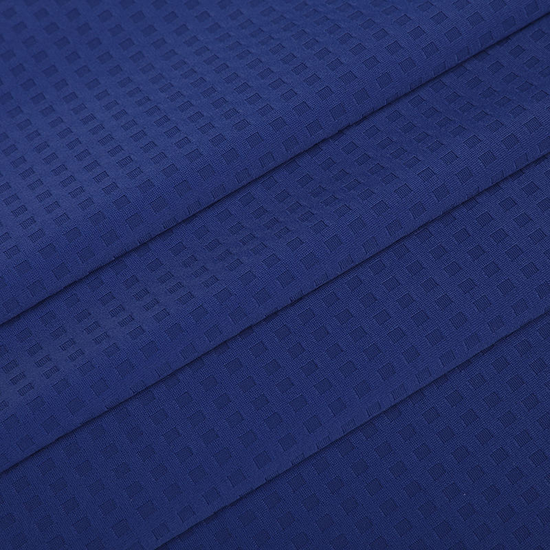 APJ1022 Warp Knitted Jacquard Filag Brocade Fabric untuk pakaian kasual